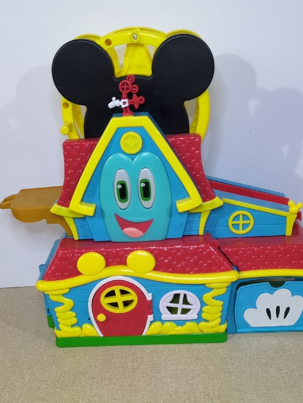 Mickey Mouse Clubhouse Disney Toy, No Slide *Tested* Fun house